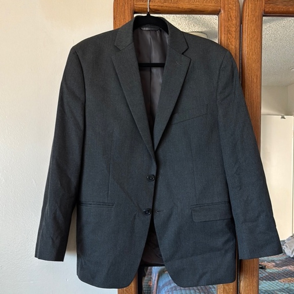 Men's Classic dark gray Blazer jacket 40S